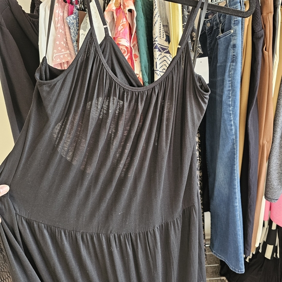 LOFT Black Sleeveless Dress - Picture 3 of 4